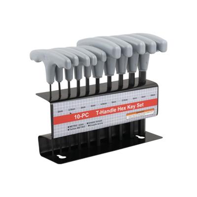 ES T-handvat inbussleutel Set (10 Delig 2-10 mm)