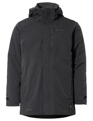 Vaude Idris Wool II Parka Jas Heren Black Uni M Vaude Idris Wool II Parka Jas Heren Black Uni M
