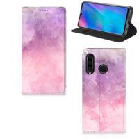 Bookcase Huawei P30 Lite New Edition Pink Purple Paint - thumbnail