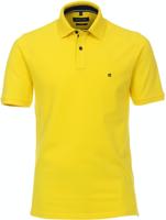 Casa Moda Poloshirt Geel Pique Regular Fit - thumbnail