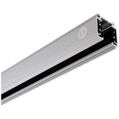 Deko Light 710004 D Line Aufbaustromschiene 2m 230V-railsysteemcomponenten Stroomrail 3-fasig Grijs Deko Light 710004 D Line Aufbaustromschiene 2m 230V-railsysteemcomponenten Stroomrail 3-fasig Grijs