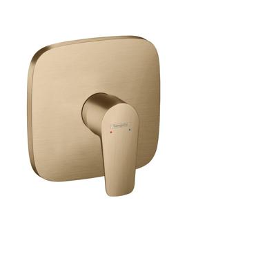 Hansgrohe Talis E ééngreeps douchemengkraan afbouwdeel, Brushed Bronze Hansgrohe Talis E ééngreeps douchemengkraan afbouwdeel, Brushed Bronze