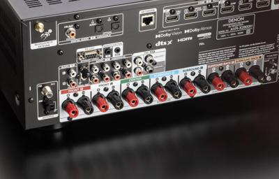 Denon: AVR-X2800H 7.2-kanaals 8K Surround Receiver - Zwart