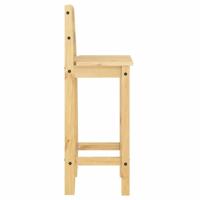 3-delige Barset massief grenenhout - thumbnail