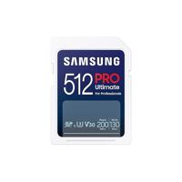 Samsung PRO Ultimate SD Card 512GB + USB-kaartlezer SD-Kaart Wit - thumbnail