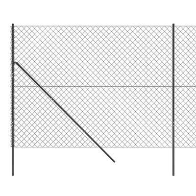 Gaashek 1,4x10 m antracietkleurig