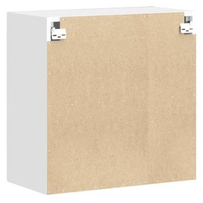 Keukenwandkast Porto bewerkt hout wit