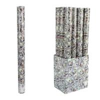 Confetti kanon Dollar 58 cm | 12 stuks - thumbnail