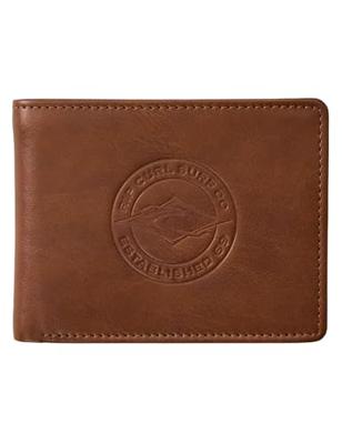 Portefeuille Heren Rip Curl Stapler Pu All Day Donkerbruin
