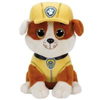 Pluche knuffel Paw Patrol Rubble - thumbnail