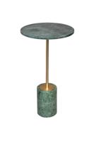 Dutchbone Bijzettafel 'Gunnar' Marmer, kleur Groen - thumbnail