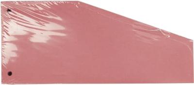 Pergamy trapezium verdeelstroken, pak van 100 stuks, roze