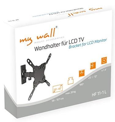 My Wall HF 11-1 L TV-beugel 58,4 cm (23) - 106,7 cm (42) Kantelbaar en zwenkbaar