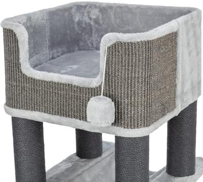 Trixie krabpaal lucano xxl lichtgrijs / donkergrijs