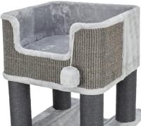 Trixie krabpaal lucano xxl lichtgrijs / donkergrijs - thumbnail