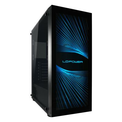 Case Midi LC-Power 800B Interlayer X RGB ATX,1xUSB3.0, USB2.0, USB-C,