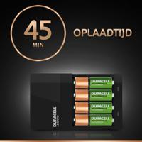 Battery Sales Europe Duracell oplader charger cef14 incl. 2x aa1300mah & 2x aaa 750mah, 5dlg. - thumbnail