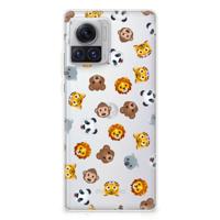 TPU bumper voor Motorola Moto X30 Pro Dieren Emojis - thumbnail