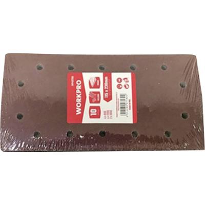 WorkPro WP407203 Schuurpapier Met klittenband (l x b) 230 mm x 115 mm 10 stuk(s)