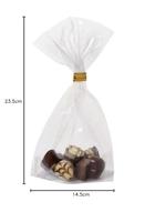 Folia Doorzichtige zakjes ft 145 x 235 mm, pak van 10 stuks - thumbnail