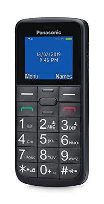 Panasonic KX-TU110 Senioren mobiele telefoon SOS-functie Zwart - thumbnail