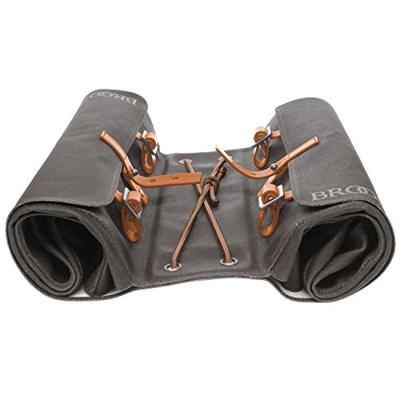 BROOKS fietstas dubbel brick lane grijs bruin