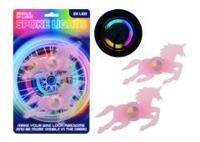 Johntoy Unicorn led spaakverlichting 2 stuks paard multi color - thumbnail
