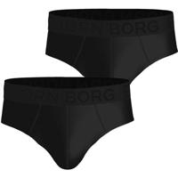 2-pak sports Heren heup slips - Mesh brief sport - L - Zwart - Onderbroek heren heren - Ondergoed heren heren - L - Onderbroek heren - Ondergoed - thumbnail