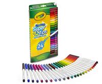 Markeerstiften Crayola B01BF6F20K Wasbaar (24 uds) - thumbnail
