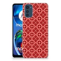 Motorola Moto E32/E32s | TPU bumper | Batik Rood - thumbnail