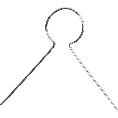 Creativ Company Metalen hanger - verzilverd, 50st. Creativ Company Metalen hanger - verzilverd, 50st.