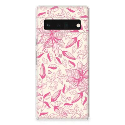 Google Pixel 6 Pro | TPU Case | Pink Flowers Google Pixel 6 Pro | TPU Case | Pink Flowers