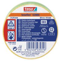 tesa 53988-00076-00 Isolatietape tesa Professional Geel, Groen (l x b) 20 m x 19 mm 1 stuk(s) - thumbnail