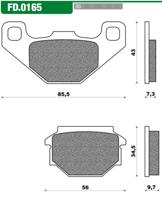 Newfren Schijfremblok fd0165 sv roland g - thumbnail