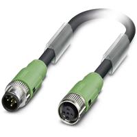 Phoenix Contact 1518407 Sensor/actuator connector, geassembleerd M12 Aantal polen (sensoren): 5 Stekker, recht, Bus, recht 30.00 cm 1 stuk(s) - thumbnail