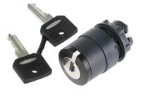 Schneider Electric ZB5AG4 Harmony ZB5AG4 Sleutelschakelaar Sleutel Zwart 2 x 90 ° Sleutel-ontgrendeling 1 stuk(s) - thumbnail