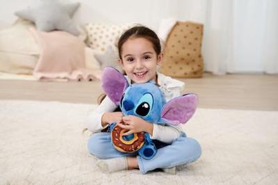 Disney Stitch knuffel met donut pluche - 25 cm