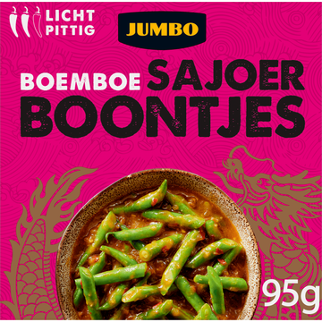 Jumbo Boemboe Sajoer Boontjes Licht Pittig 95 g