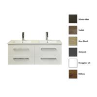 Onderkast Sanicare Q14 4 Laden Chromen Greep Soft-Close 121x46 cm Belluno-Eiken Sanicare - thumbnail