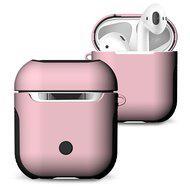 AirPods 1/2 hoesje soft grip - hard case - roze - Schokbestendig - thumbnail