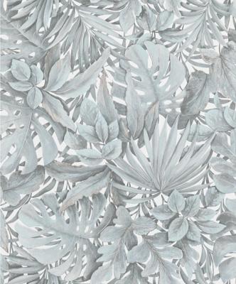 Noordwand Botanica Behang met grote bladeren 33306