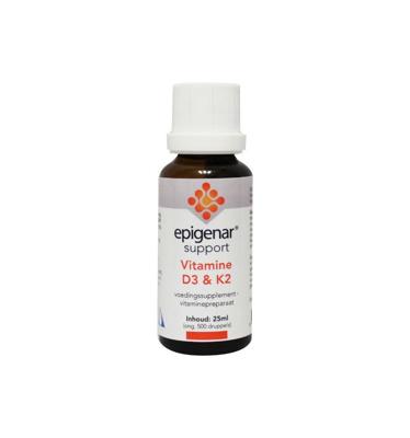 Epigenar Support Vitamine D3 en K2 Druppels 25ml