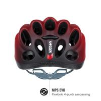 Buzaglo Catlike kinderhelm kitten maat s 52-55cm rood - thumbnail