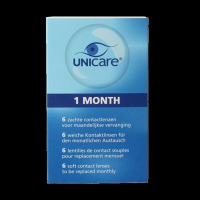 Unicare Maandlenzen -0.75 6 Stuks