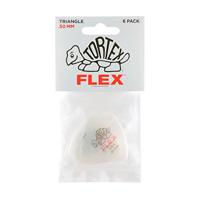 Dunlop Tortex Flex Triangle plectrums 0.50 mm (6 stuks) - thumbnail