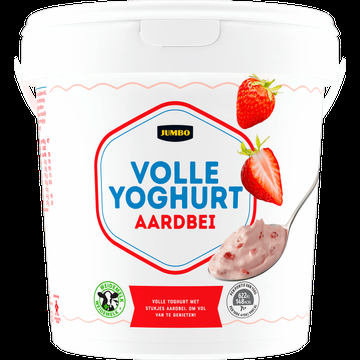 Jumbo Volle Yoghurt Aardbei 1 KG