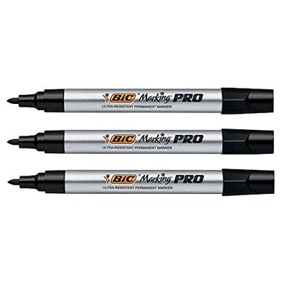Bic markeerstift Marking Pro, ronde punt, zwart