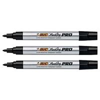 Bic markeerstift Marking Pro, ronde punt, zwart - thumbnail