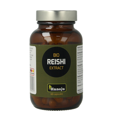 Hanoju Reishi extract bio 60 Vegetarische capsules