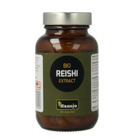 Hanoju Reishi extract bio 60 Vegetarische capsules - thumbnail